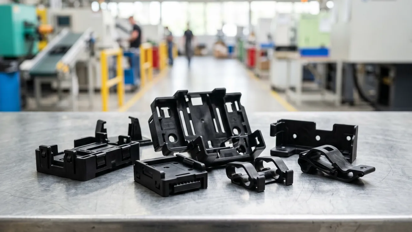 Halterungen und Träger aus technischem Kunststoff für elektronische Module